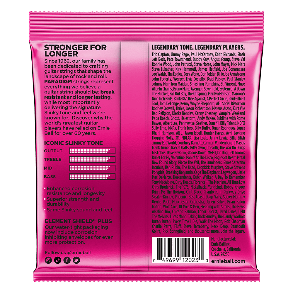 Cuerdas Ernie Ball Paradigm Super Slinky 9-42 2