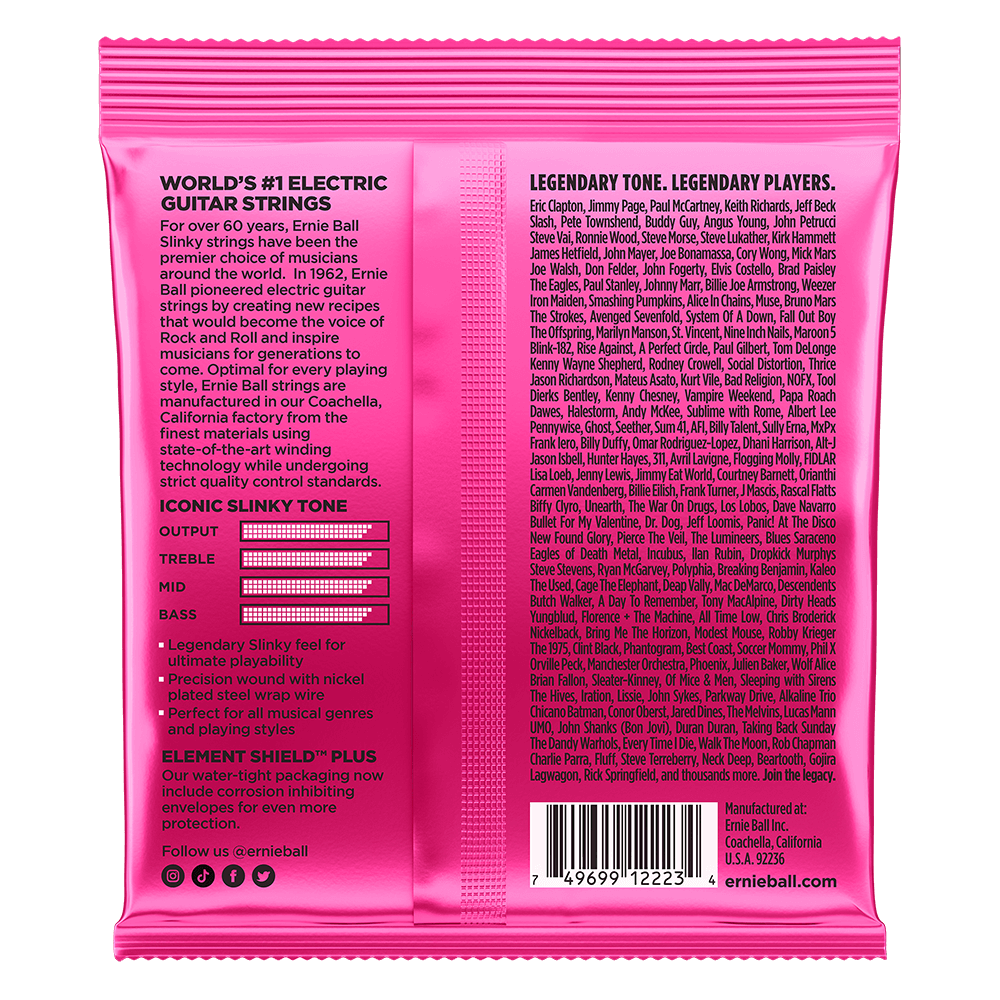 Cuerdas Ernie Ball Super Slinky Nickel Wound 9-42 2